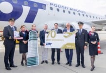 LOT Polish Airlines - 70 Jahre Warschau-Wien