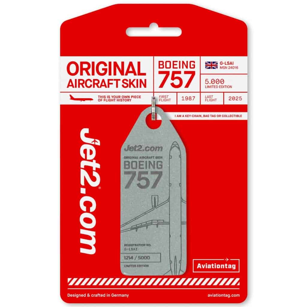 Jet2 Boeing 757 - G-LSAI Cardboard