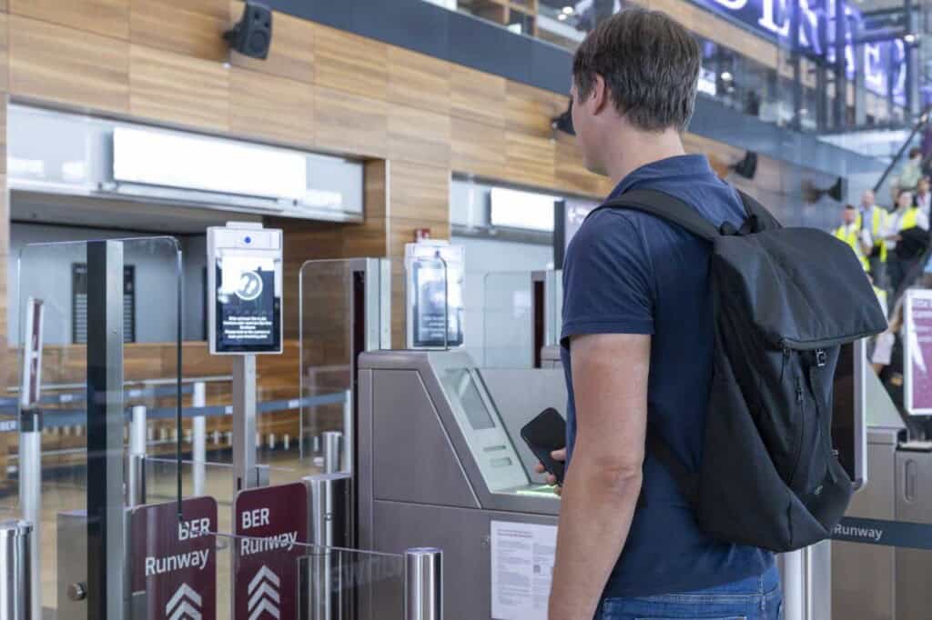 Check-in at BER Airport