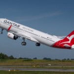 Start des ersten A321XLR für Qantas von Airbus Hamburg