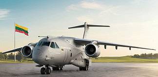 Embraer C-390 Militärtransportflugzeug der lithauischen Air Force