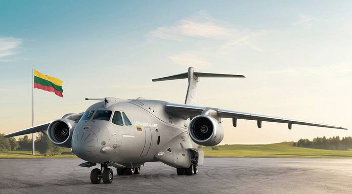 Embraer C-390 Millennium Transportflugzeug stärkt Litauens Verteidigung Embraer C-390 Militärtransportflugzeug der lithauischen Air Force