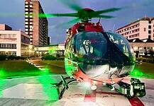 Grenzenlose Hilfe aus der Luft: Christoph Europa 5 fliegt jetzt auch nachts lebensrettende Einsätze in Dänemark