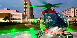 Grenzenlose Hilfe aus der Luft: Christoph Europa 5 fliegt jetzt auch nachts lebensrettende Einsätze in Dänemark