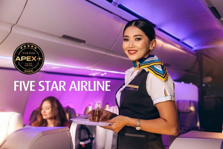 Air Astana Five Star Major Airline APEX