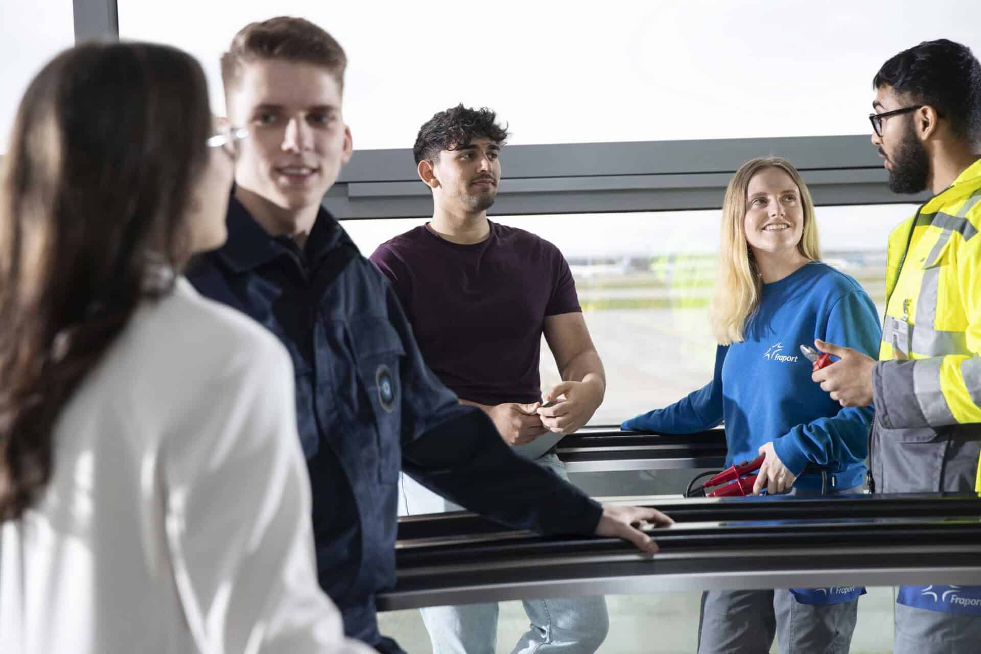 Vielfältigkeit bei den Ausbildungsberufen am Flughafen Frankfurt