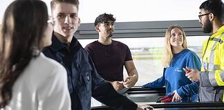 Vielfältigkeit bei den Ausbildungsberufen am Flughafen Frankfurt