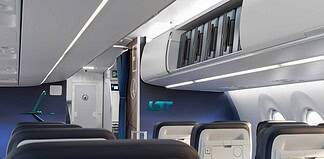 LOT Polish Airlines stellt neues Kabinendesign für Airbus A220 vor