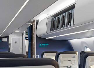 LOT Polish Airlines stellt neues Kabinendesign für Airbus A220 vor
