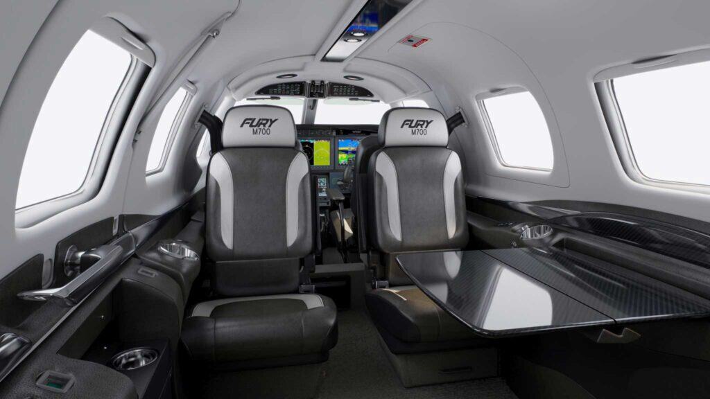 Piper M700 Fury - Cabin