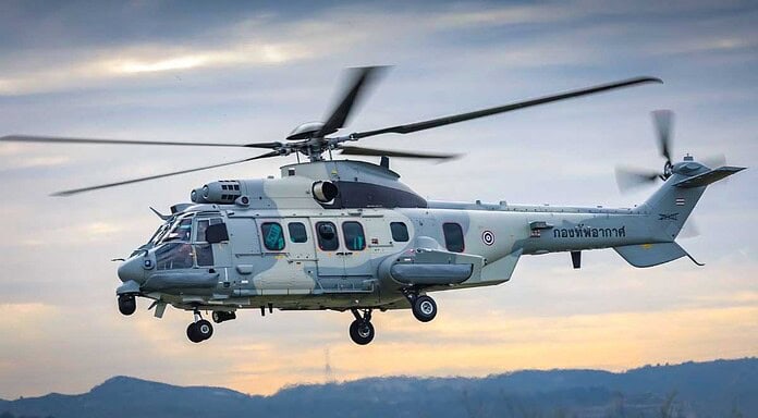 Royal Thai Air Force expands fleet with H225 multi-purpose helicopters Royal Thai Air Force Airbus H225 multi-purpose helicopter