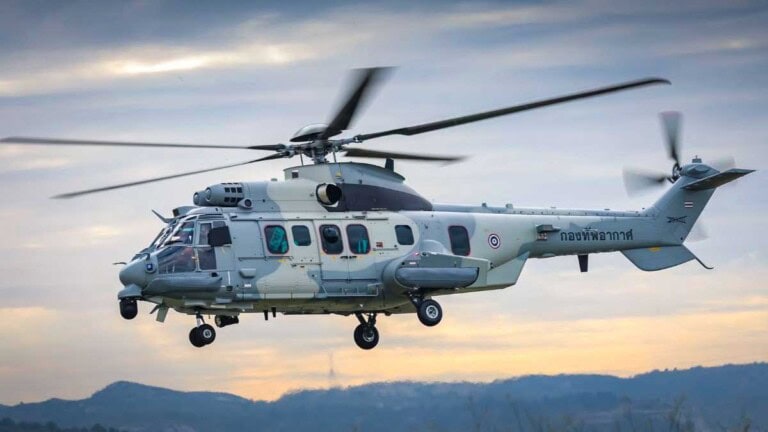 Royal Thai Air Force Airbus H225 multi-purpose helicopter