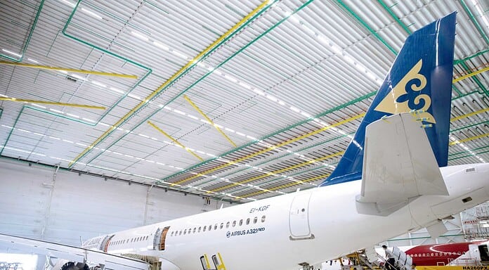 Air Astana setzt Maßstäbe: Parallele C-Checks für Airbus A320-Flugzeuge Air Astana C-Check