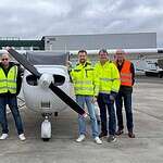 Erstbetankung mit Swift 100R am Flughafen Mönchengladbach
