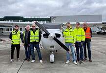 Erstbetankung mit Swift 100R am Flughafen Mönchengladbach