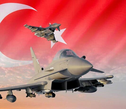 Türkiye joins the Eurofighter program and buys 20 Eurofighter Typhoons Eurofighter partnership with Turkey