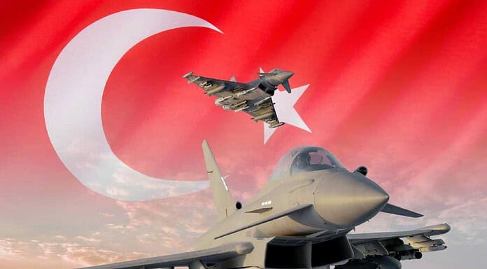 Türkei wird Mitglied im Eurofighter-Programm und kauft 20 Eurofighter Typhoon Eurofighter-Partnerschaft mit der Türkei
