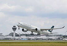 Cathay Pacific Airways am Flughafen München