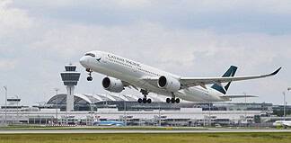 Cathay Pacific Airways am Flughafen München