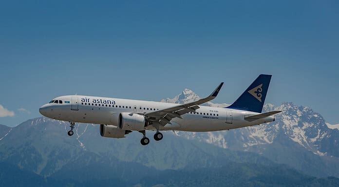 Air Astana tritt dem IATA-Umweltprogramm IEnvA bei Air Astana Airbus A320neo