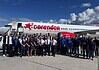 Anadolu Efes Team und Corendon Airlines Crew
