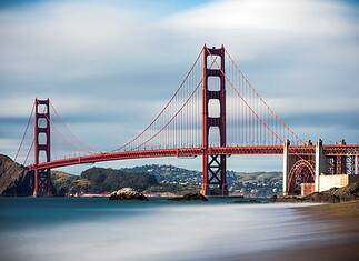 LOT Polish Airlines erweitert Flugangebot nach San Francisco San Francisco - Golden Gate Bridge