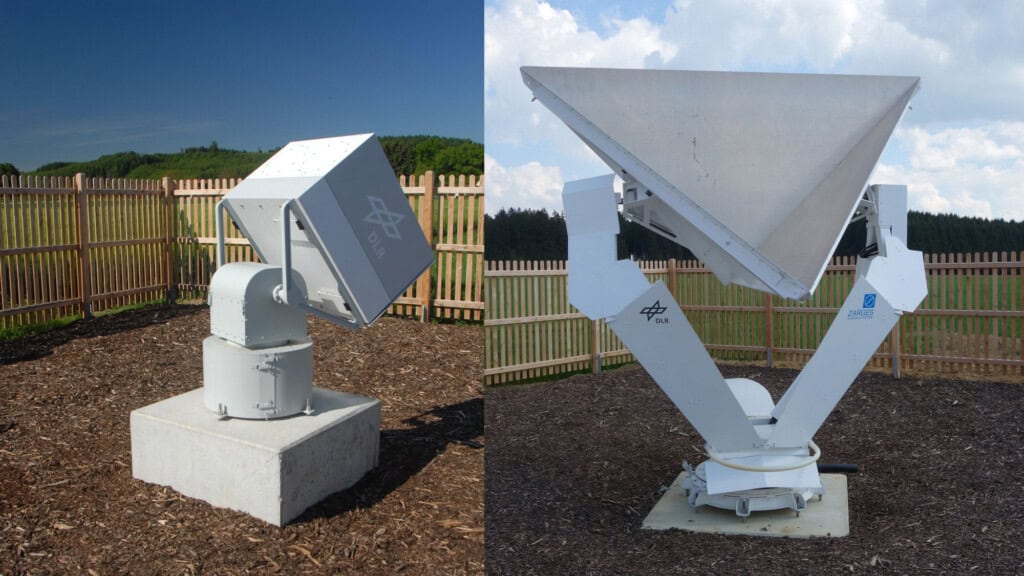 Transponder und Winkelreflektor zur Kalibrierung von Sentinel-1D