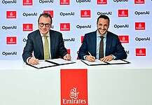 Emirates und OpenAI arbeiten an KI-Innovationen in der Luftfahrt Emirates Group arbeitet mit OpenAI zusammen