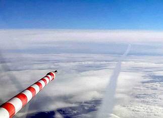 Messung von Kondensstreifen