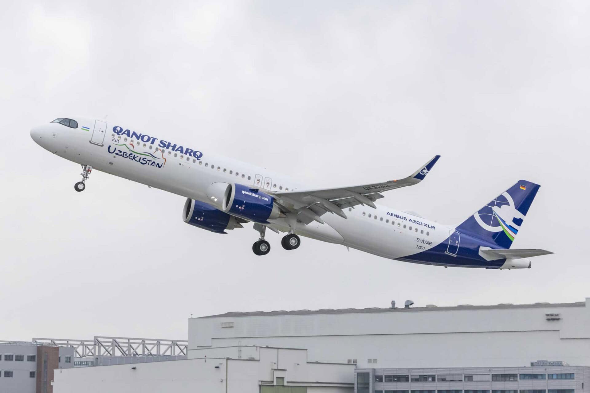 Qanot Sharq Airbus A321XLR