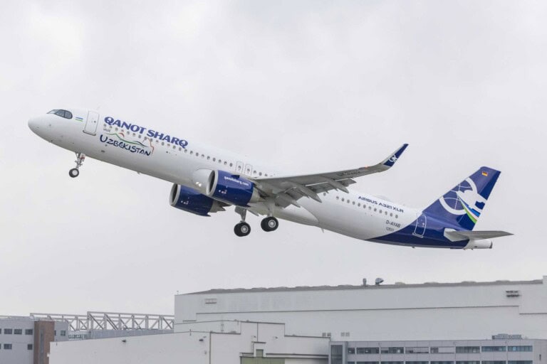 Qanot Sharq Airbus A321XLR