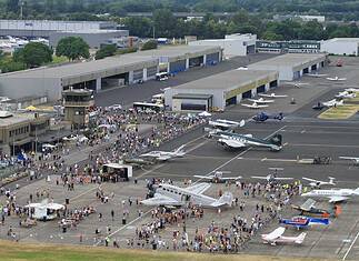 Tag der offenen Tür am Flughafen Mönchengladbach (MGL)