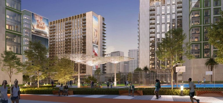 Emirates Staff Residence Village (Rendering)