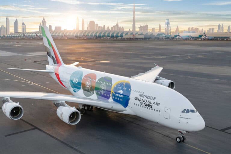 Emirates Grand Slam A380