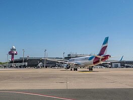 Hannover Airport: Sommerflugplan hat neue Ziele und erhöhte Frequenzen Eurowings am Flughafen Hannover (HAJ)