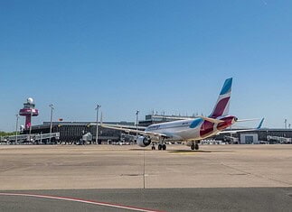 Hannover Airport: Sommerflugplan hat neue Ziele und erhöhte Frequenzen Eurowings am Flughafen Hannover (HAJ)