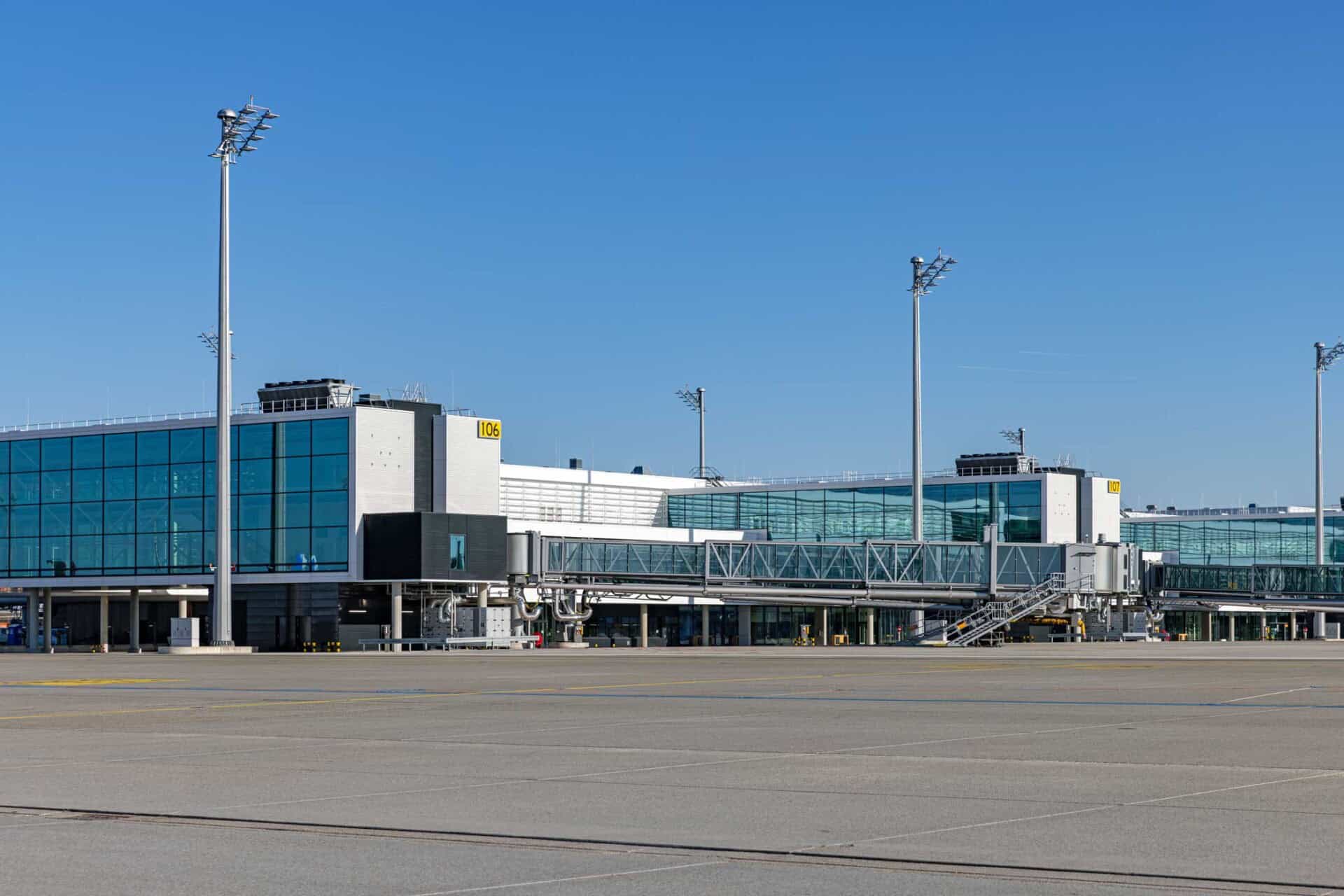 Terminal 1 Pier am Flughafen München