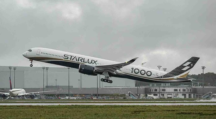Meilenstein für Taiwan: STARLUX Airlines nimmt erste A350-1000 in Betrieb STARLUX first A350-1000