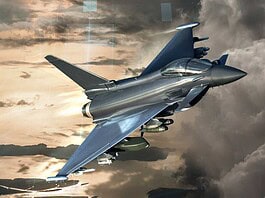 Eurofighter Typhoon mit Aerodynamic Modification Kit (AMK)