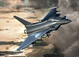 Eurofighter Typhoon mit Aerodynamic Modification Kit (AMK)