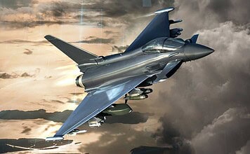 Eurofighter Typhoon mit Aerodynamic Modification Kit (AMK)