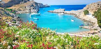 Rhodes in the summer flight schedule from Salzburg Airport