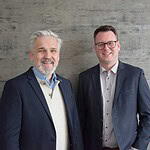 Flughafen Memmingen: Ralf Schmid und Marcel Schütz