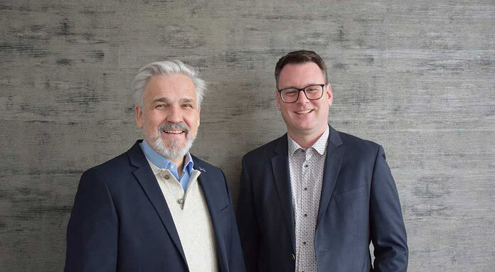 Flughafen Memmingen: Moderates Wachstum für die Zukunft Flughafen Memmingen: Ralf Schmid und Marcel Schütz