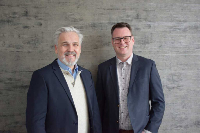 Memmingen Airport: Ralf Schmid and Marcel Schütz