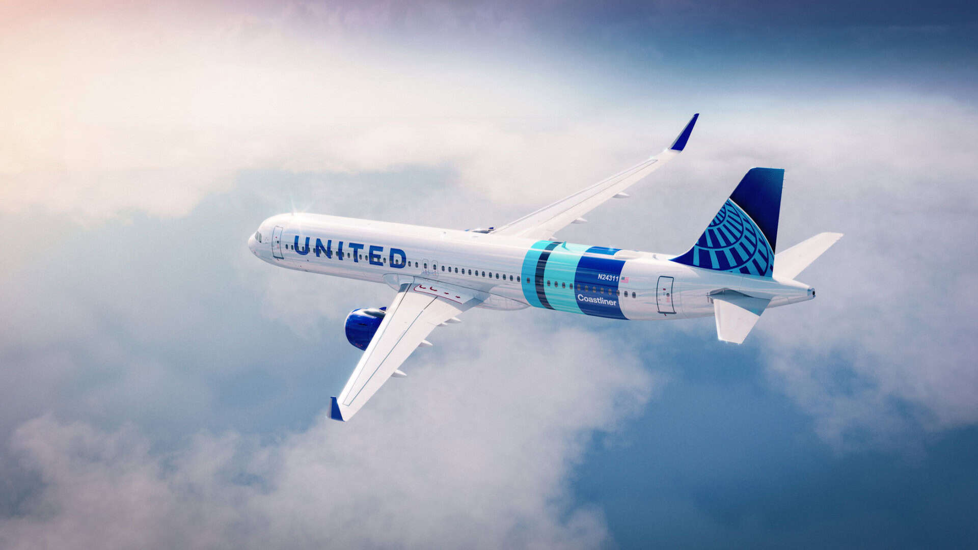 United Airlines Airbus A321neo Coastliner