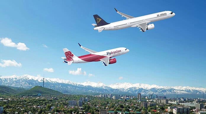 Air Astana relies on Airbus A320neo for sustainable fleet modernization Air Astana Airbus A320neo