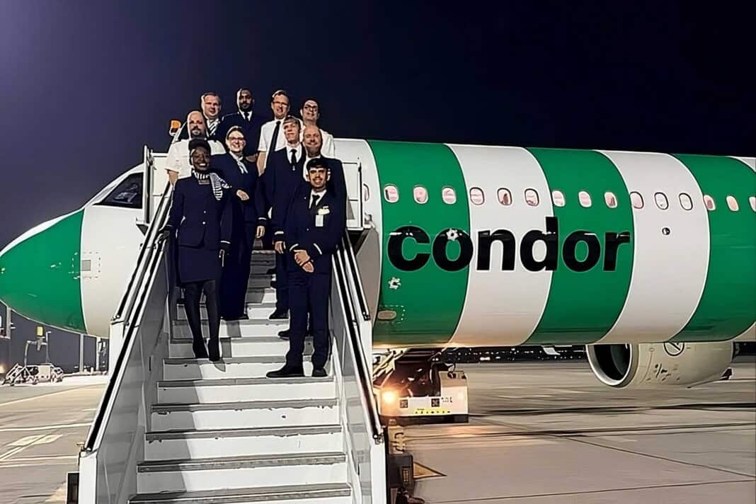 Condor bringt Reisende aus dem Nahen Osten zurück nach Deutschland