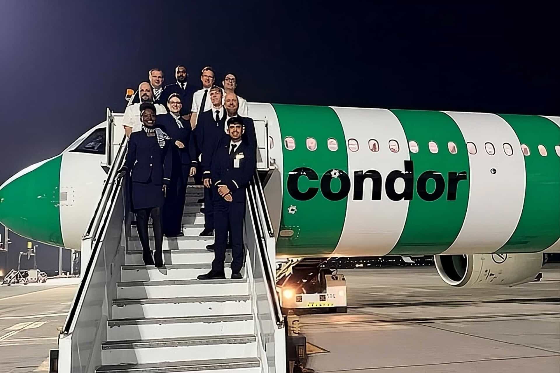 Condor bringt Reisende aus dem Nahen Osten zurück nach Deutschland