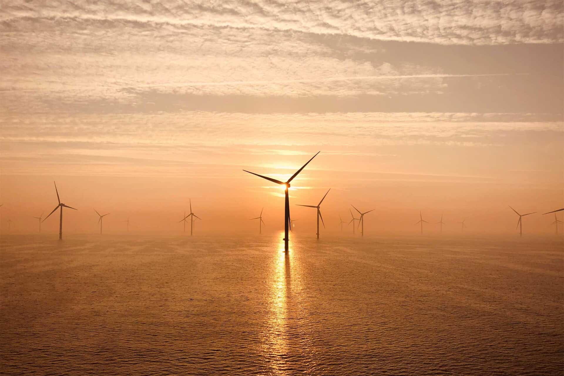 Offshore-Windpark betrieben von RWE (Arkona)